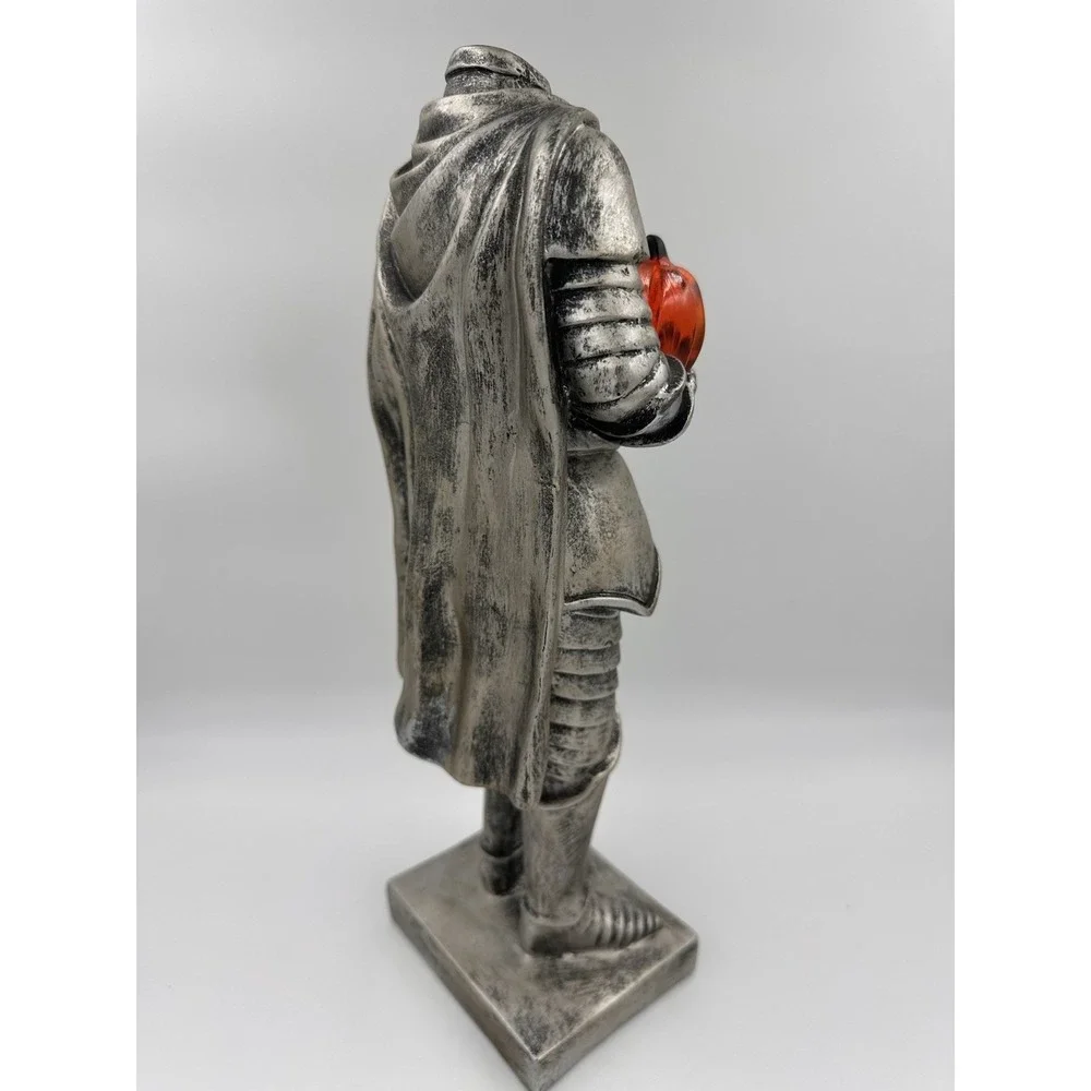 Martha Stewart Halloween Headless Knight LED Figurine Gothic Décor 15